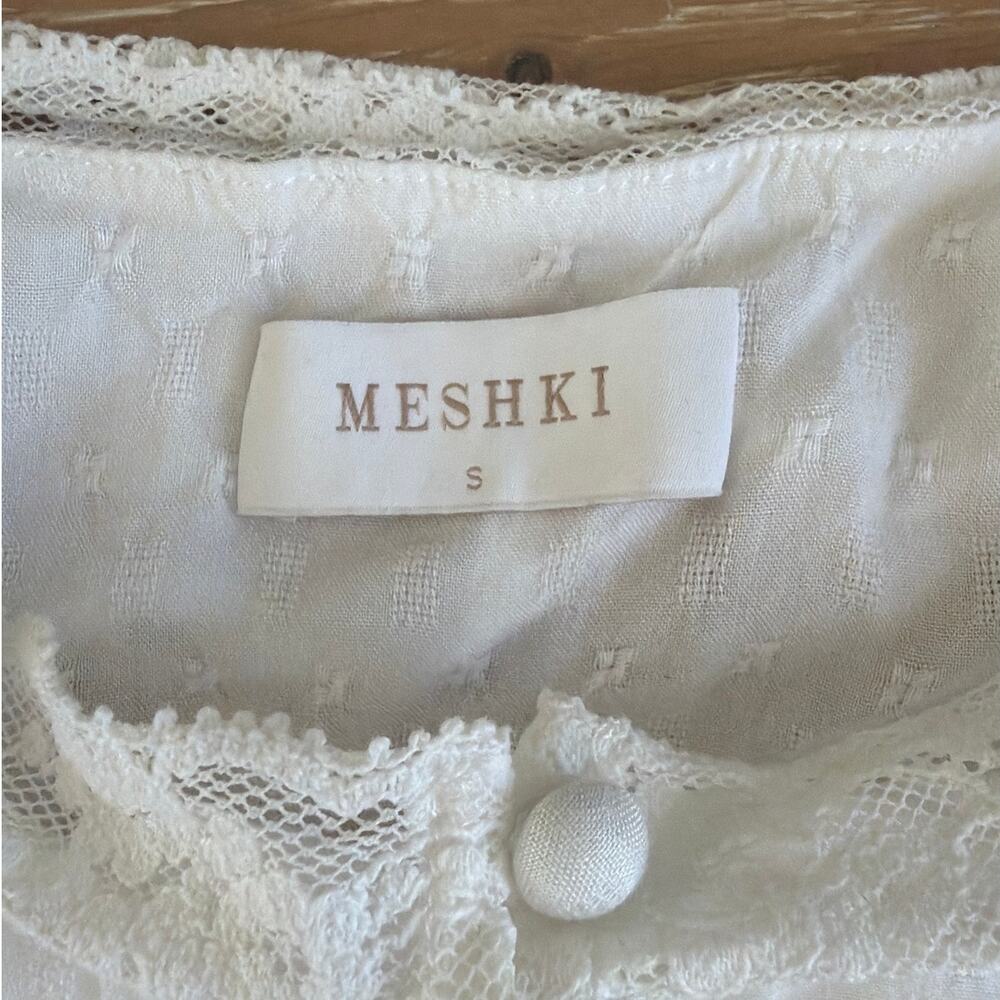 Meshki Top & Skirt Set Skylar Size S White - Picture 8 of 10